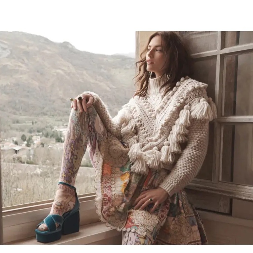 Zimmermann Velvet Blue Sandals - Picture 5 of 12